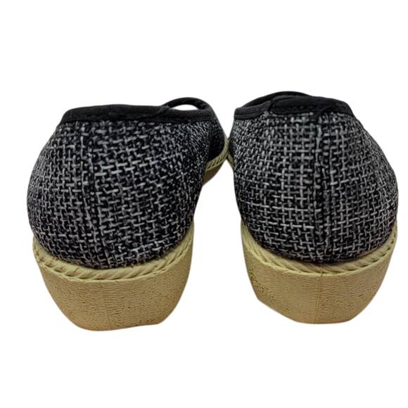 Keen Cortana Wedge Jute Black Gray Women's Summer Wedge 1-1.5" Heels 8.5 - Picture 5 of 7